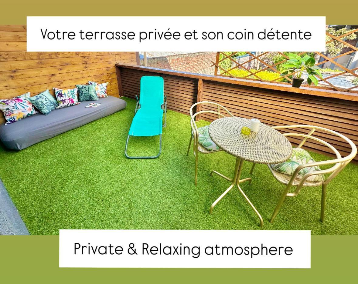 La Terrasse, Train Lens - Paris Trajet D'Environ 1 Heure 10 Minutesアパートメント エクステリア 写真